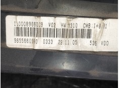 Recambio de cuadro instrumentos para citroen xsara picasso 2.0 hdi x referencia OEM IAM 9655660980 110008966009  2