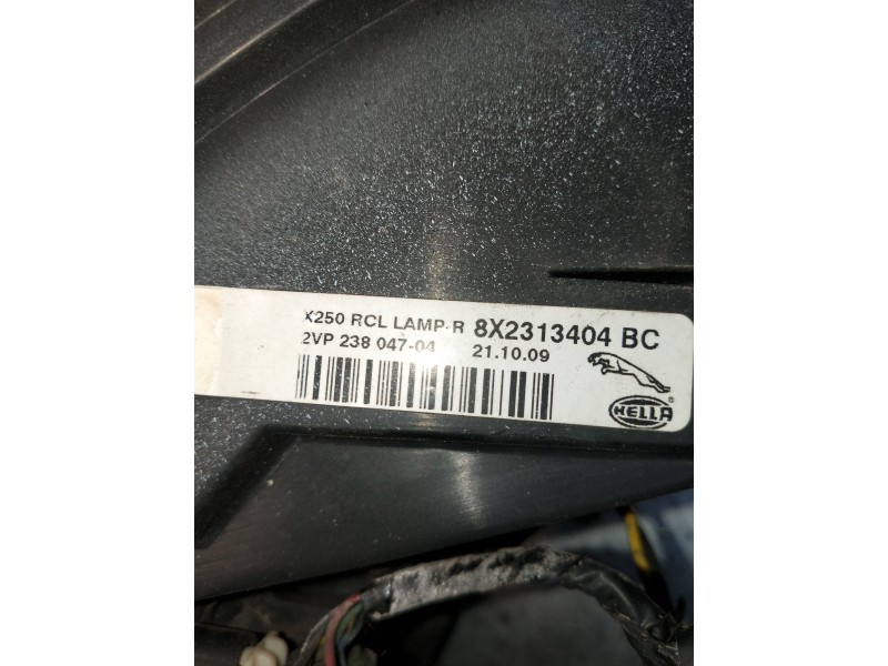 Recambio de piloto trasero derecho para jaguar xf 3.0 v6 diesel grace referencia OEM IAM 8X2313404BC  