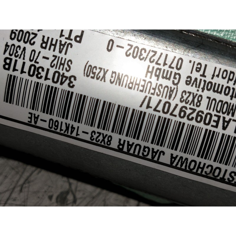 Recambio de airbag cortina delantero izquierdo para jaguar xf 3.0 v6 diesel grace referencia OEM IAM 8X2314K160AE  