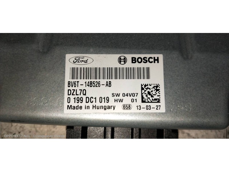 Recambio de modulo electronico para ford focus lim. (cb8) edition referencia OEM IAM BV6T14B526AB 0199DC1019 