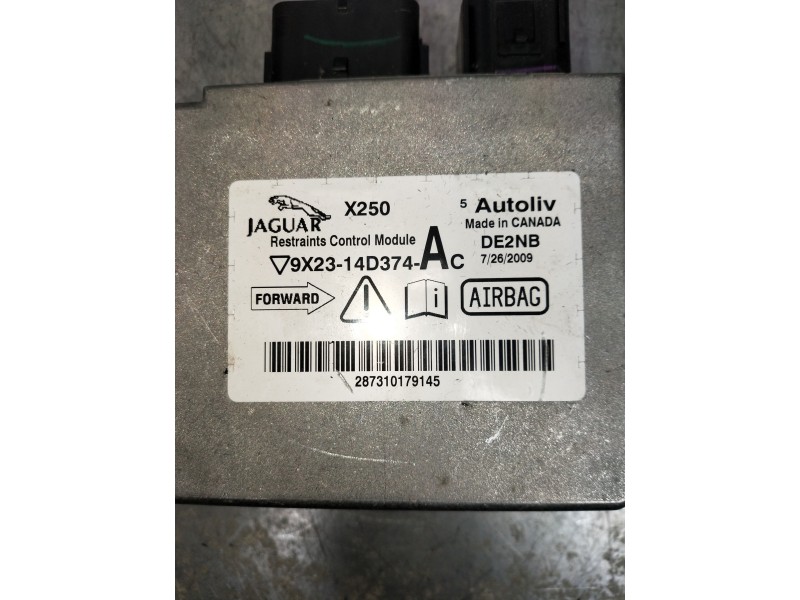 Recambio de kit airbag para jaguar xf 3.0 v6 diesel grace referencia OEM IAM 9X2314D374AC  