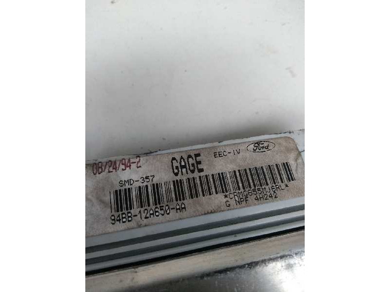 Recambio de centralita motor uce para ford mondeo berlina/familiar (fd) 2.5 v6 24v cat referencia OEM IAM 94BB12A650AA GAGE 