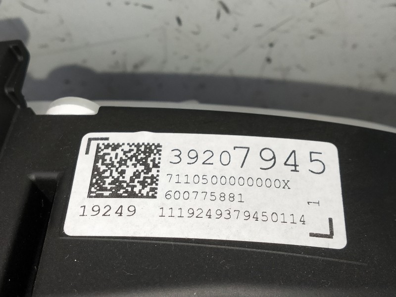 Recambio de cuadro instrumentos para opel astra k lim. 5türig 1.2 referencia OEM IAM 39207945 600775881 