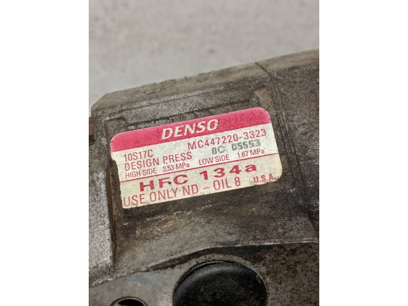 Recambio de compresor aire acondicionado para bmw x5 (e53) 3.0d referencia OEM IAM 4472203323  