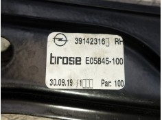 Recambio de elevalunas delantero derecho para opel astra k lim. 5türig 1.2 referencia OEM IAM 39142316 E05845100 5P 2