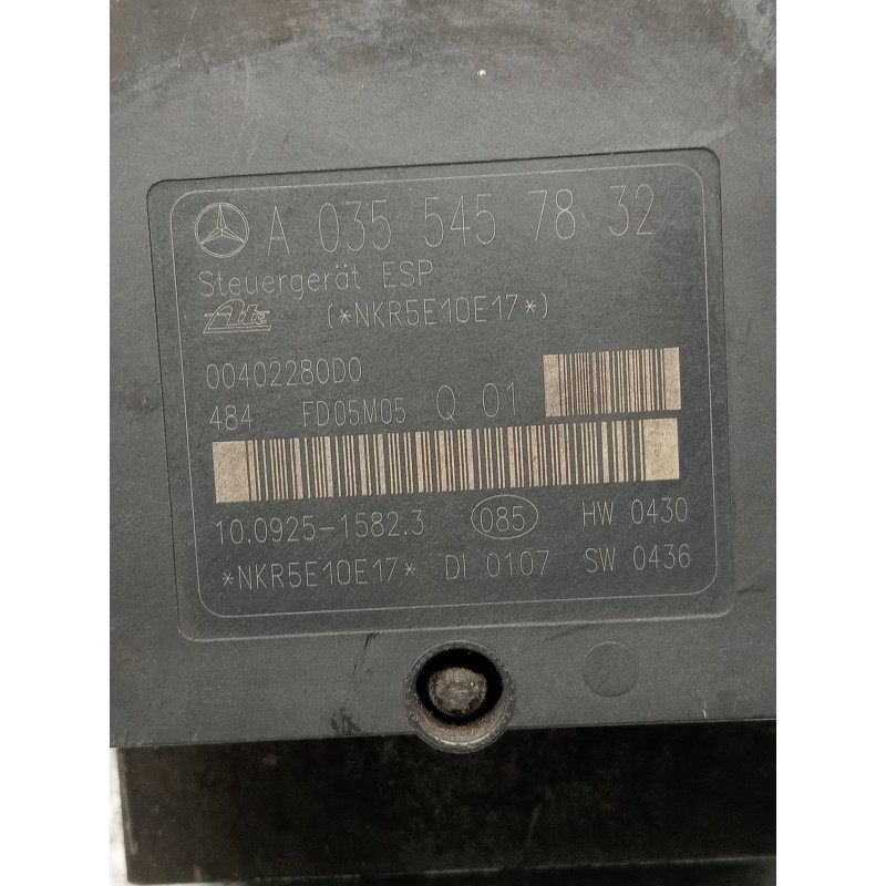 Recambio de abs para mercedes clase clk (w209) coupe 220 cdi (209.308) referencia OEM IAM 10092515823 A0355457832 10020404734 A0