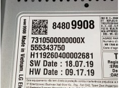 Recambio de sistema audio / radio cd para opel astra k lim. 5türig 1.2 referencia OEM IAM 84809908 7310500000000X 555343750 2