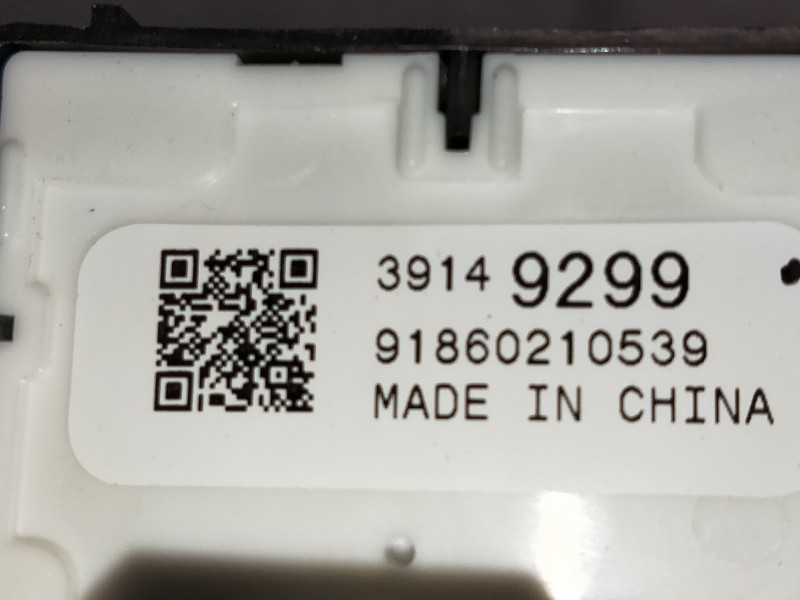 Recambio de mando limpia para opel astra k lim. 5türig 1.2 referencia OEM IAM 39149299 91860210539 