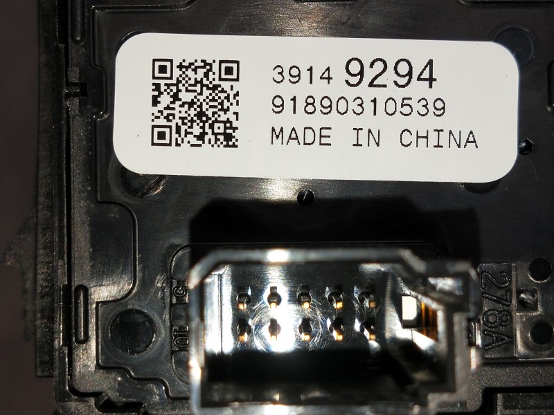 Recambio de mando luces para opel astra k lim. 5türig 1.2 referencia OEM IAM 39149294 91890310539 