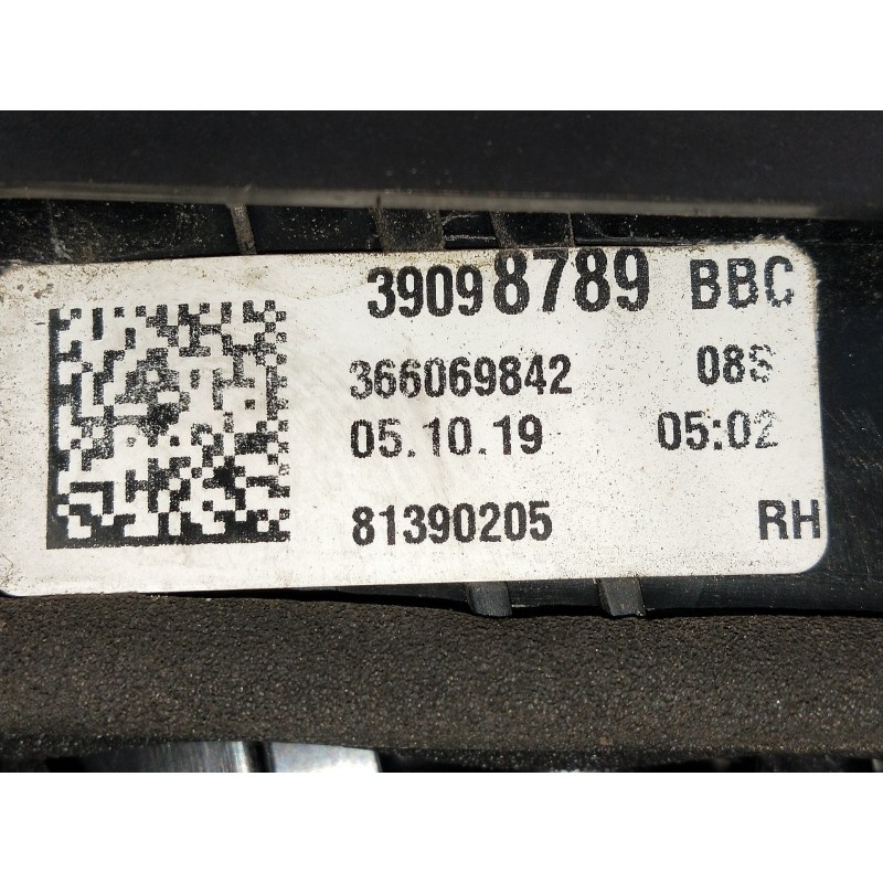 Recambio de piloto trasero derecho interior para opel astra k lim. 5türig 1.2 referencia OEM IAM 39098789BBC 366069842 81390205