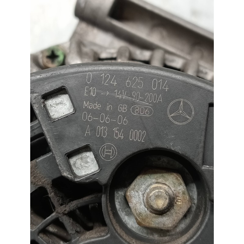 Recambio de alternador para mercedes clase clk (w209) coupe 220 cdi (209.308) referencia OEM IAM 0124625014 A0131540002 