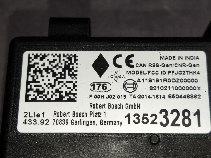 Recambio de modulo electronico para opel astra k lim. 5türig 1.2 referencia OEM IAM 13523281 A119191R0DZ00000 821021100000000X