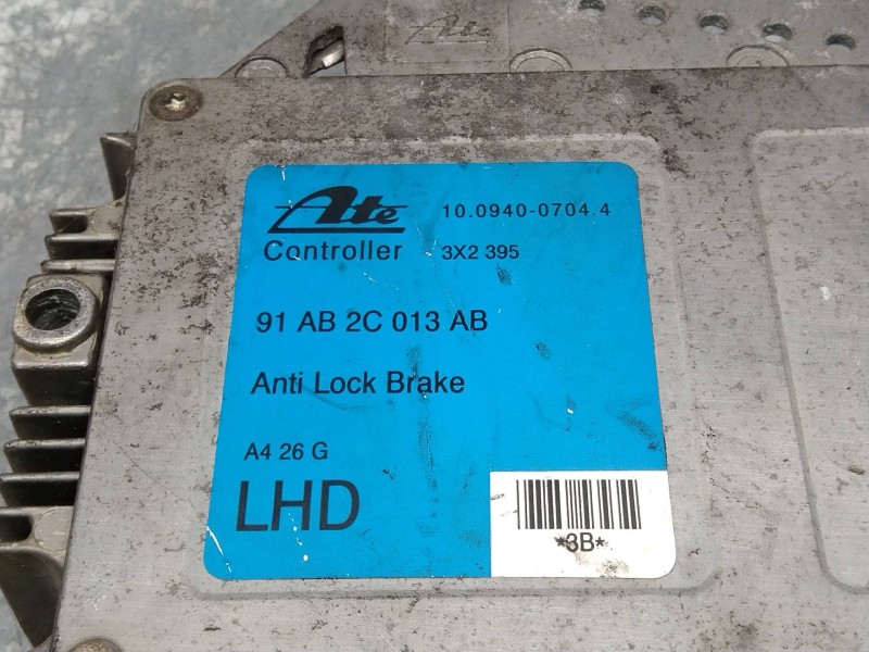Recambio de centralita abs para ford escort berl./turnier atlanta berlina referencia OEM IAM 91AB2C013AB 10094007044 