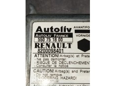 Recambio de centralita airbag para renault kangoo (f/kc0) alize referencia OEM IAM 550751800 8200098401  2