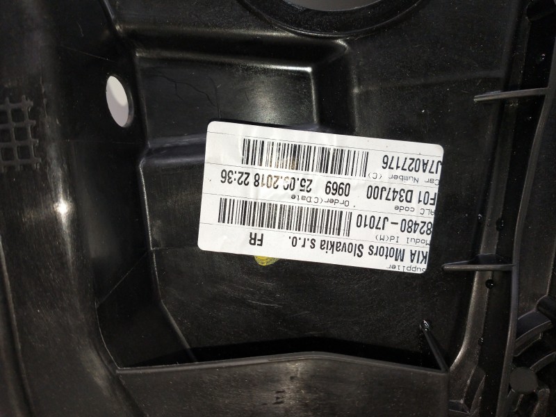 Recambio de elevalunas delantero derecho para kia ceed business referencia OEM IAM 82480J7010  5P