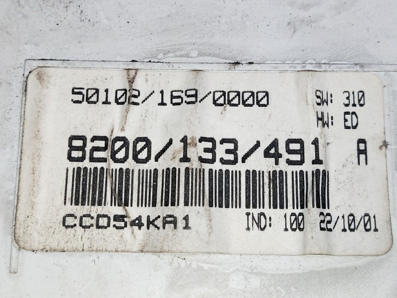 Recambio de cuadro instrumentos para renault kangoo (f/kc0) alize referencia OEM IAM 8200133491A 501021690000 CCD54KA1