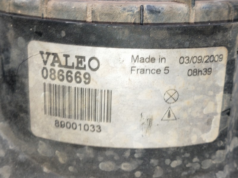 Recambio de faro izquierdo para renault kangoo (f/kc0) alize referencia OEM IAM 086669 89001033 