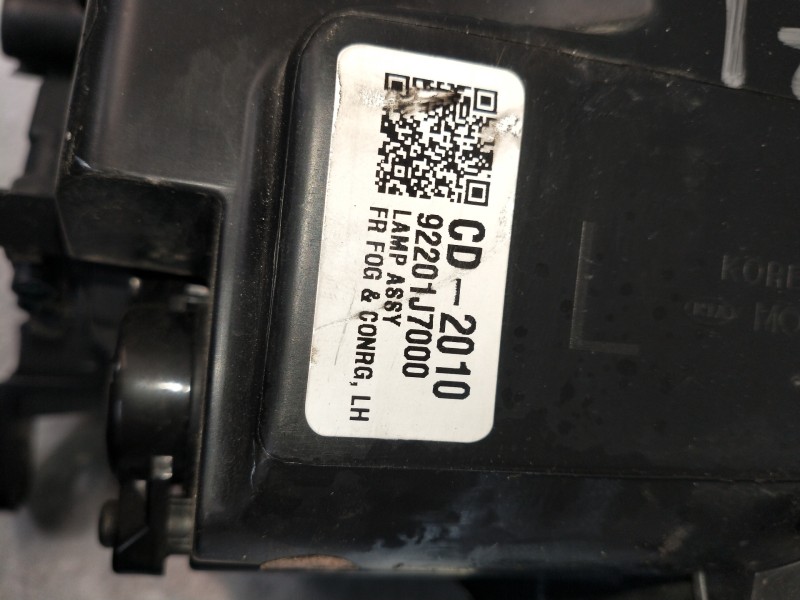 Recambio de faro antiniebla izquierdo para kia ceed business referencia OEM IAM 92201J7000  