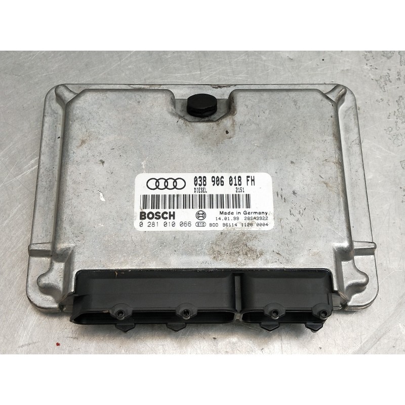 Recambio de centralita motor uce para audi a6 berlina (4b2) 1.9 tdi referencia OEM IAM 038906018FH 0281010066 9611411280004