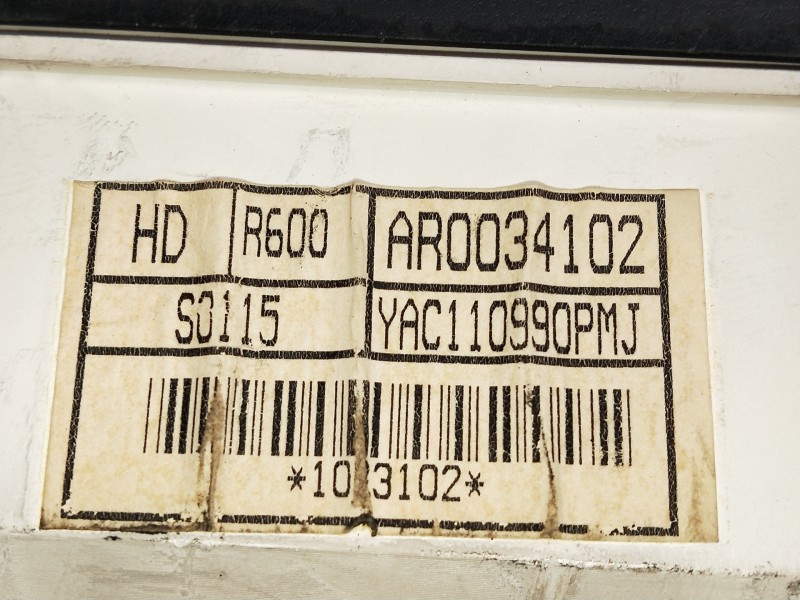 Recambio de cuadro instrumentos para mg rover serie 600 (rh) 620 di referencia OEM IAM AR0034102 YAC110990PMJ 