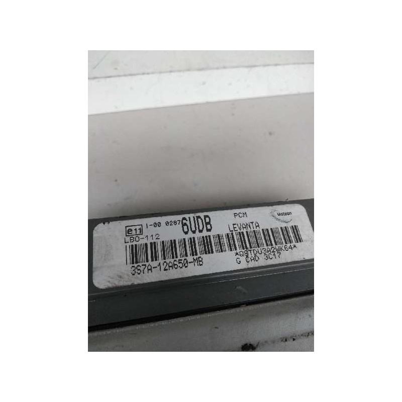 Recambio de centralita motor uce para ford mondeo berlina (ge) 2.0 cat referencia OEM IAM 3S7A12A650MB 6UDB 