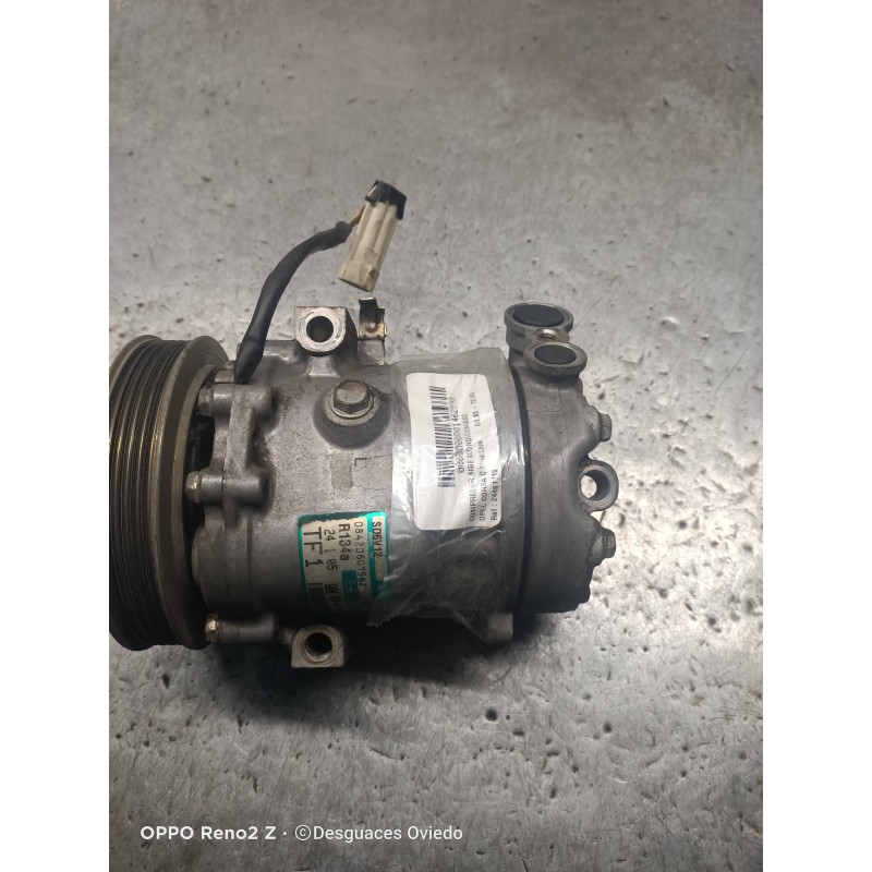 Recambio de compresor aire acondicionado para opel corsa c blue line referencia OEM IAM 24461719 SD6V12 08420601562