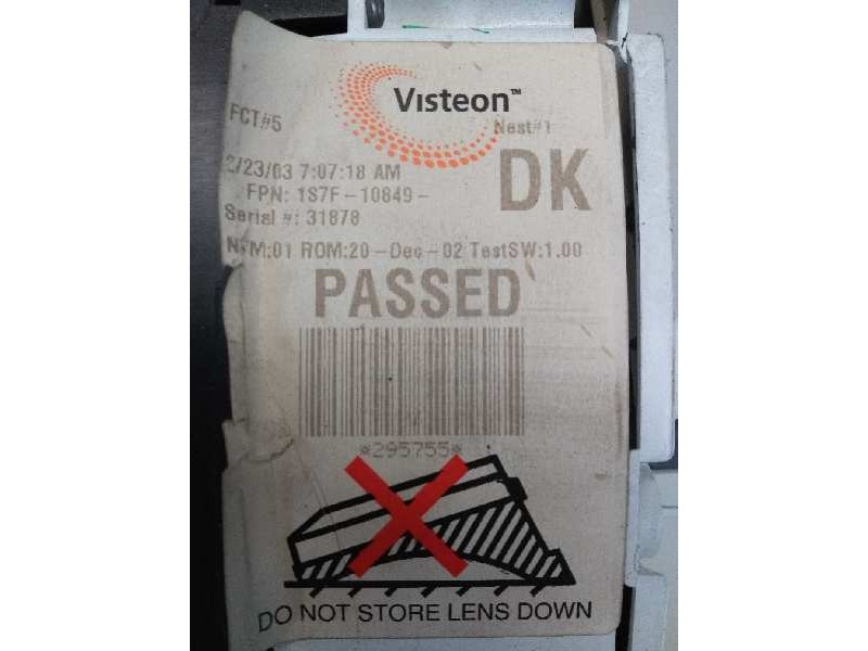 Recambio de cuadro instrumentos para ford mondeo berlina (ge) 2.0 cat referencia OEM IAM 1S7F10849 DK 