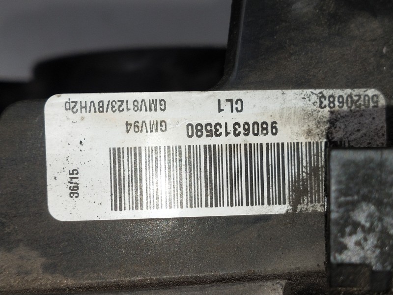 Recambio de electroventilador para peugeot 308 allure referencia OEM IAM 9806313580  