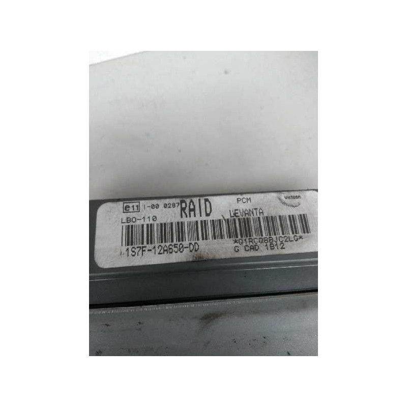 Recambio de centralita motor uce para ford mondeo berlina (ge) 2.0 cat referencia OEM IAM 1S7F12A650DD RAID 