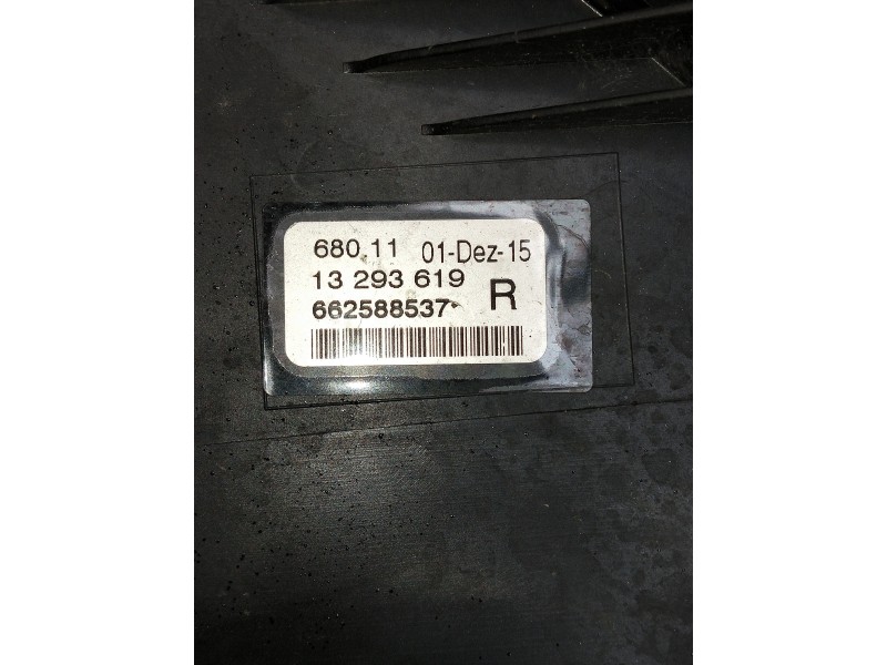 Recambio de faro antiniebla derecho para opel astra j lim. cosmo referencia OEM IAM 662588537 13293619 VER FOTOS PATILLA ROTA