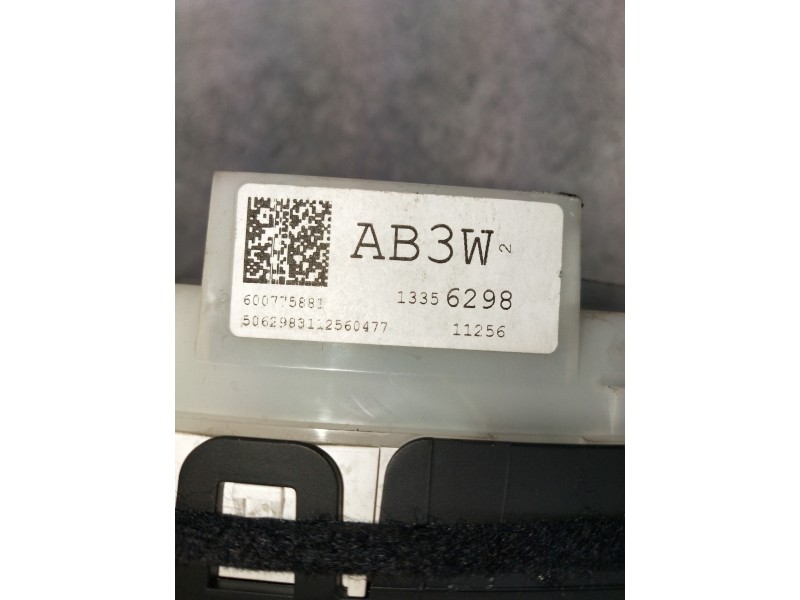 Recambio de cuadro instrumentos para opel astra j lim. cosmo referencia OEM IAM 13356298 600775881 