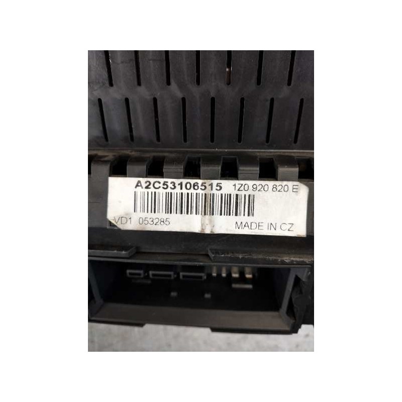 Recambio de cuadro instrumentos para skoda octavia berlina (1z3) 1.9 tdi dpf referencia OEM IAM A2C53106515 1Z0920820E 
