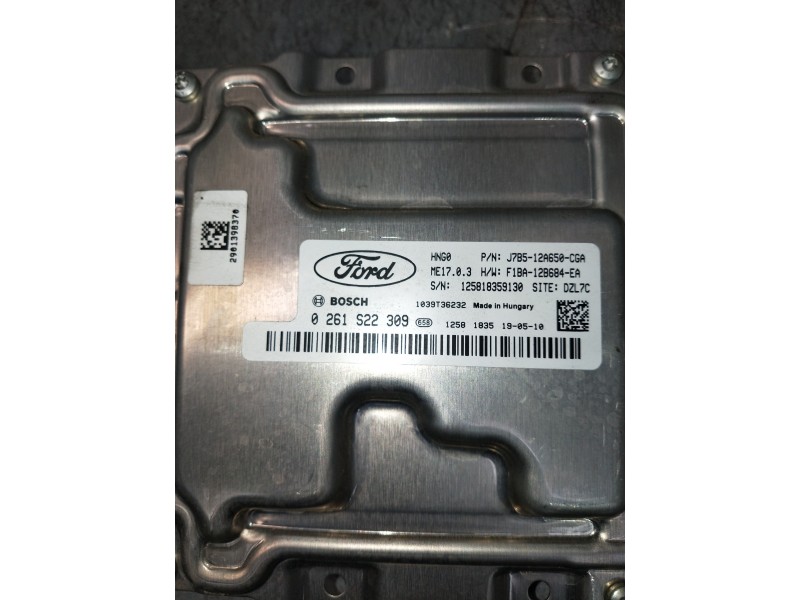 Recambio de centralita motor uce para ford ka+ ultimate referencia OEM IAM 0261S22309 J7B512A650CGA 125818359130