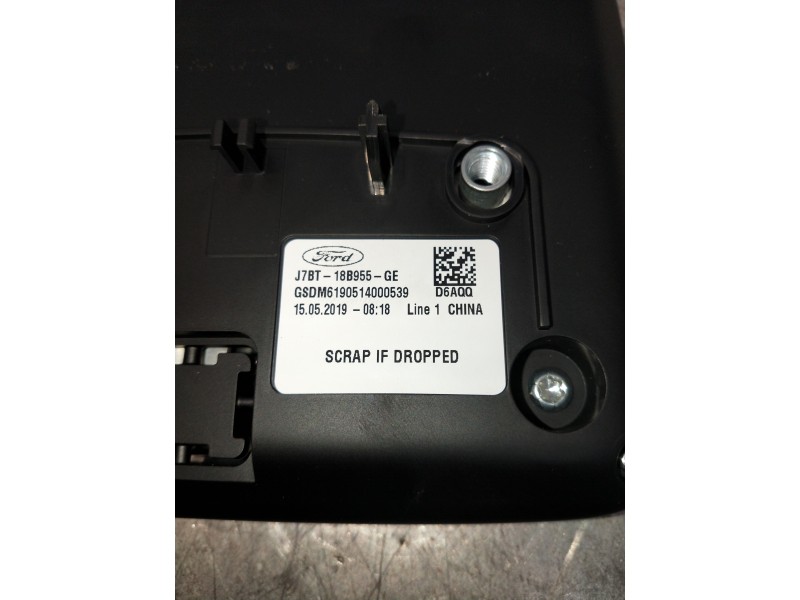 Recambio de pantalla multifuncion para ford ka+ ultimate referencia OEM IAM J7BT18B955GE  