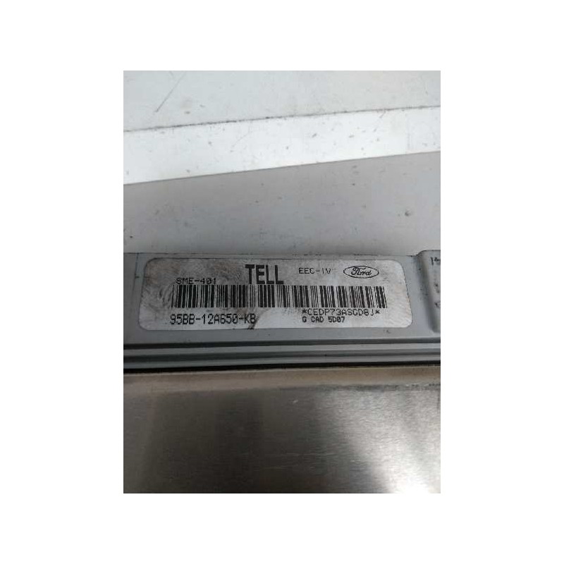 Recambio de centralita motor uce para ford mondeo berlina/familiar (fd) 2.0 16v cat referencia OEM IAM 95BB12A650KB TELL 