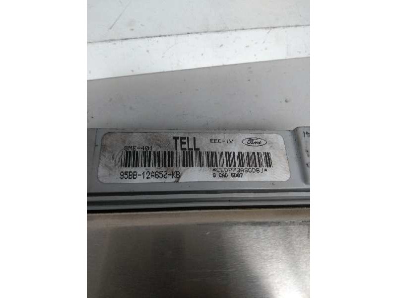Recambio de centralita motor uce para ford mondeo berlina/familiar (fd) 2.0 16v cat referencia OEM IAM 95BB12A650KB TELL 