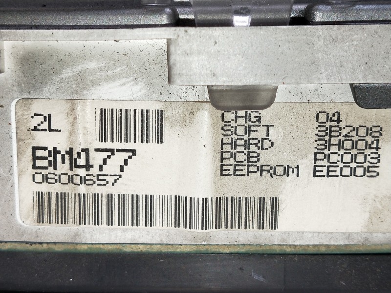 Recambio de cuadro instrumentos para nissan almera (n16/e) comfort referencia OEM IAM BM477 0600657 