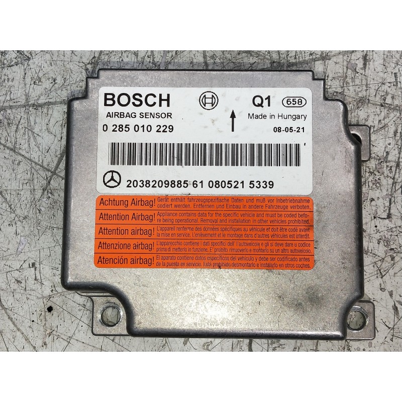 Recambio de kit airbag para mercedes clase c (w203) sportcoupe c 220 cdi (la) (203.708) referencia OEM IAM 0285010229 2038209885