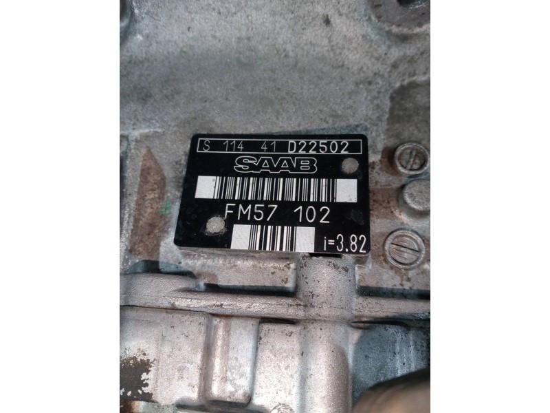Recambio de caja cambios para saab 9-3 berlina 1.8 t vector referencia OEM IAM FMS7 S11441022502102 FMS7 5V