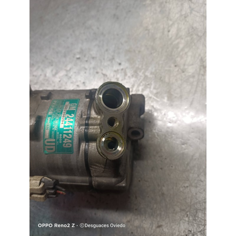 Recambio de compresor aire acondicionado para saab 9-3 berlina 2.2 16v tid cat referencia OEM IAM 24411249 1002208204 PXV16