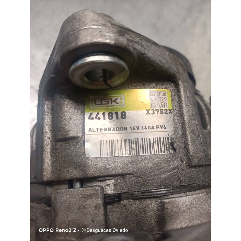 Recambio de alternador para saab 9-3 berlina 2.2 16v tid cat referencia OEM IAM 441818 X3782X 140A