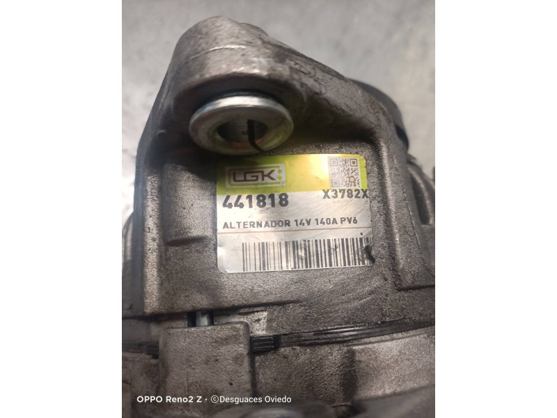 Recambio de alternador para saab 9-3 berlina 2.2 16v tid cat referencia OEM IAM 441818 X3782X 140A