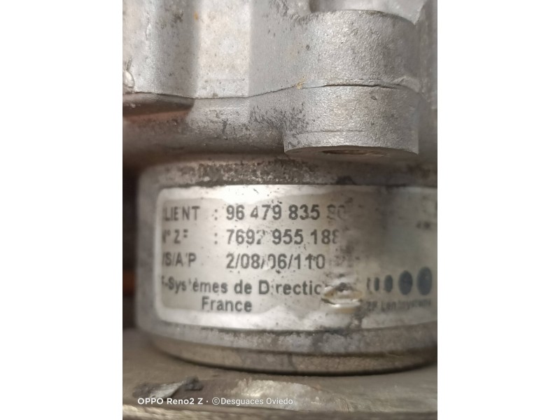 Recambio de bomba direccion para lancia phedra (180) 2.2 jtd 16v emblema referencia OEM IAM 96479835880 7692955188 