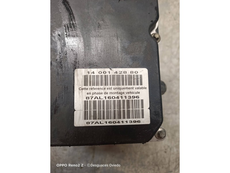 Recambio de abs para lancia phedra (180) 2.2 jtd 16v emblema referencia OEM IAM 1400142880 87AL160411396 0265234037 87AL16041139