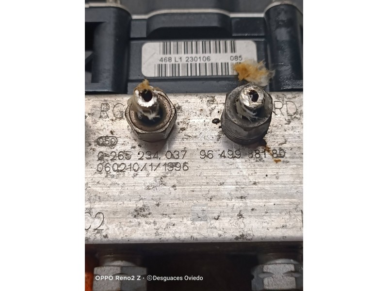 Recambio de abs para lancia phedra (180) 2.2 jtd 16v emblema referencia OEM IAM 1400142880 87AL160411396 0265234037 87AL16041139