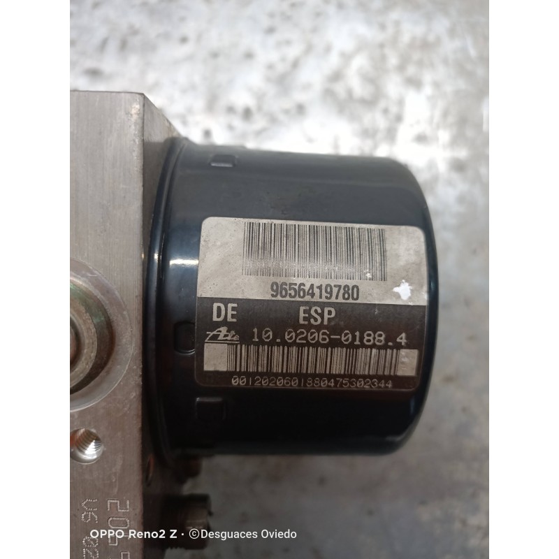 Recambio de abs para citroen c5 berlina 1.6 hdi cat (9hy / dv6ted4) referencia OEM IAM 10096011463 9656419780 10020601884