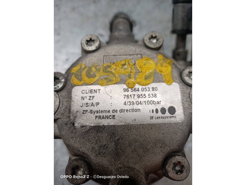 Recambio de bomba direccion para citroen c5 berlina 1.6 hdi cat (9hy / dv6ted4) referencia OEM IAM 9656405380 7617955538 