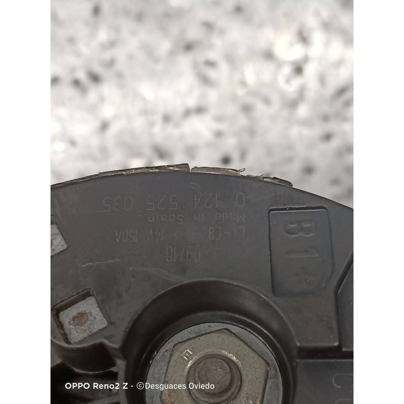 Recambio de alternador para citroen c5 berlina 1.6 hdi cat (9hy / dv6ted4) referencia OEM IAM 9646321880 0124525035 