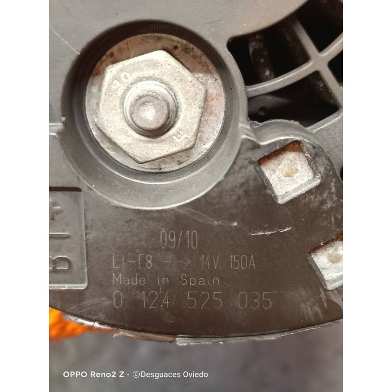 Recambio de alternador para citroen c5 berlina 1.6 hdi cat (9hy / dv6ted4) referencia OEM IAM 9646321880 0124525035 