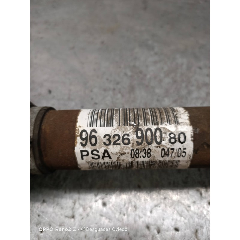 Recambio de transmision delantera izquierda para citroen c5 berlina 1.6 hdi cat (9hy / dv6ted4) referencia OEM IAM 9632690080  